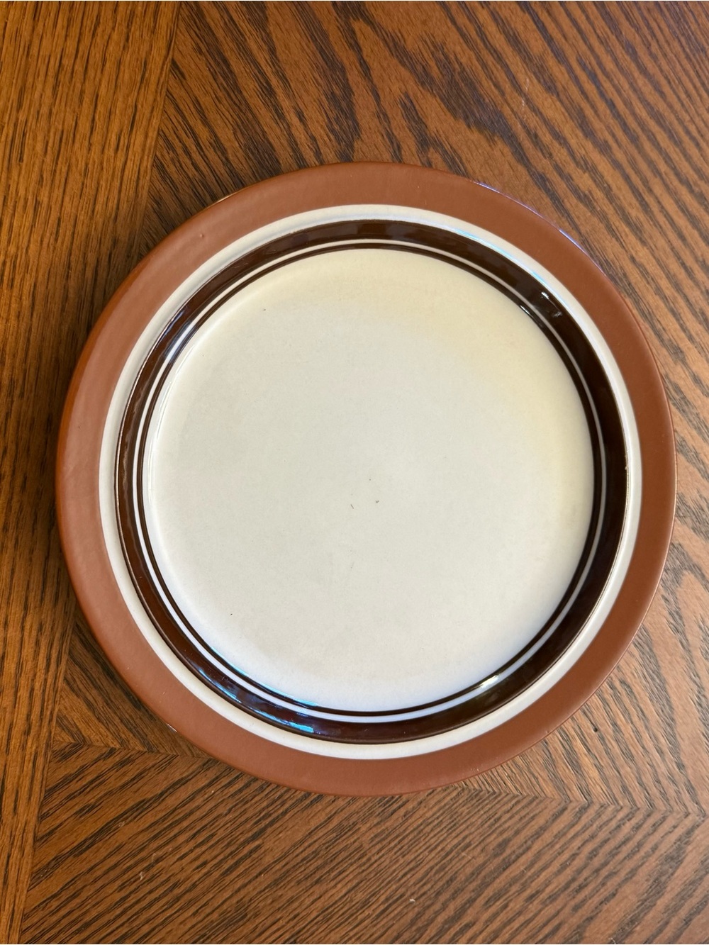 Sango Carousel Sienna 804 Stoneware Salad Plates 7-1/4”